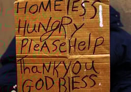 Homelessness edges up despite low unemployment rate