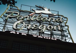 Portland, Oregon sign