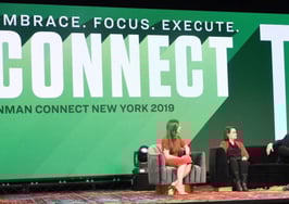 Teresa Boardman and Peter Schravemade at Inman Connect New York 2019 ICNY 19