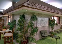 You'll need to go 26 feet down for this underground mansion