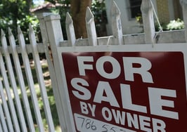 For-sale sign home prices yard sign