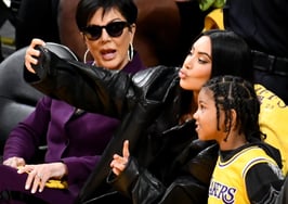 Kardashians, Kim Kardashian, selfie, Lakers, Kris Kardashian