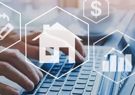 Laptop keyboard and icons