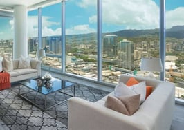 Luxury high rise apartment with a view