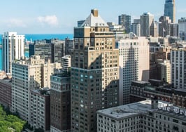 Luxury highrises by the coast