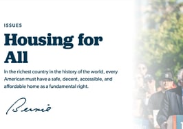 'They're screwed': iBuyers would suffer under Bernie Sanders' housing plan 