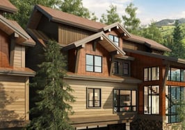 luxury mountain home