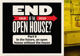 In the future, an open house without the house