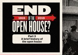 A brief history of the open house