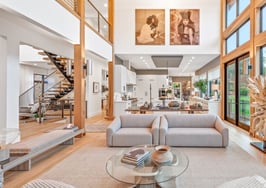 luxury living room interior