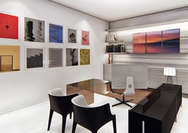 luxury sitting room interior