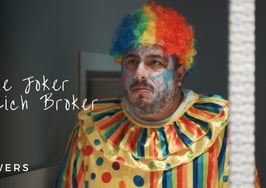 Agent dresses up as Joker clown in marketing video