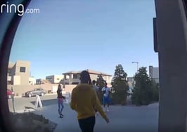 Ring captures open house burglary