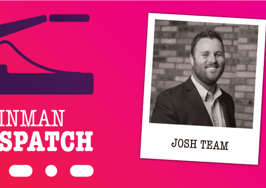 daily dispatch logo and graphic with image inlay of josh team
