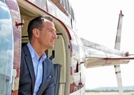 Real estate at 10,000 feet? For luxury agents, helicopters allow work to continue