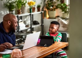 'May I refer you to my assistant?' Kids learn the family business during pandemic