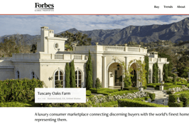 Alex Lange leaves Upstream to head up Forbes Global Properties