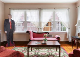 Trump fans hope to buy childhood home and give it to him as a gift
