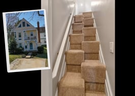 Supernatural stairway found on Zillow sends social media aflutter