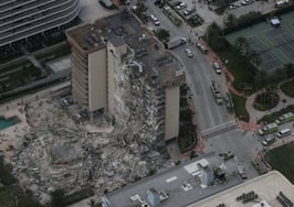 12-story condo building partially collapses near Miami