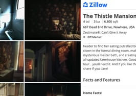 Tour a creepy ‘haunted’ house made by Zillow — if you dare