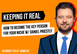 WATCH: Become the key person for your niche!
