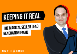 The magical seller lead generation email