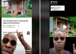 TikToker slams Airbnb host for renting out former slave cabins