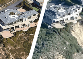 3 multimillion-dollar mansions are at risk of sliding into the Pacific
