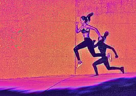 A woman running to illustrate speed-to-qualify.