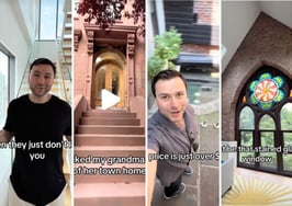 Screenshots of Jordan Silver's posts on TikTok and Instagram