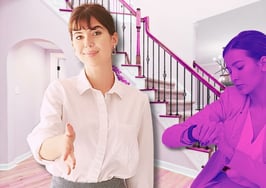 Two women in a home in a skills-based real estate market.