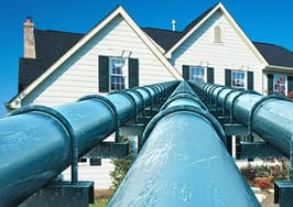 house with real estate pipeline