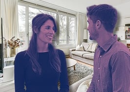 Two people having the price reduction conversation in a home.