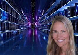 Summer Goralik in front of a techy background to signify what ChatGPT got wrong about real estate law.