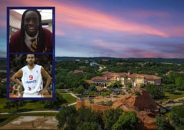 Kai Cenat and Tony Parker at Parker's luxury home outside San Antonio