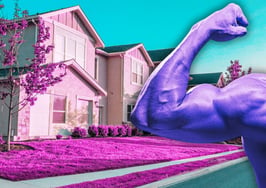 An image of a body-builder in front of a neighborhood to represent lead generation lessons from a fitness influencer.