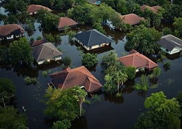 Flood-prone counties lost residents at double last year's rate
