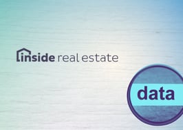 An Inside Real Estate logo with a magnifying glass over the word data to represent Inside Real Estate AI.