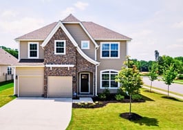 Exterior of a single-family house as homebuyers turn to ARMs with mortgage rates above 7 percent