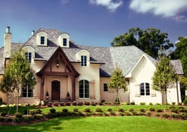 Exterior of a luxury home, illustrating the luxury housing market’s September price decline