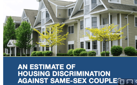 Study reveals housing discrimination against gay and lesbian couples