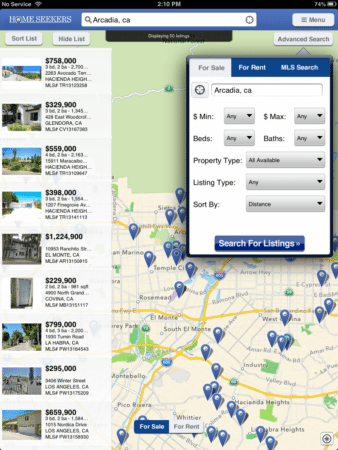 Nation's biggest MLS rolls out Homes.com consumer mobile apps