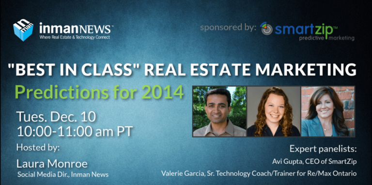 Predictions for 2014: 'Best in class' real estate marketing [webinar recording]