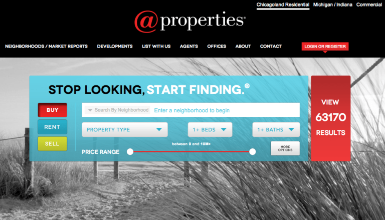@properties revamps website with Chicago neighborhood focus