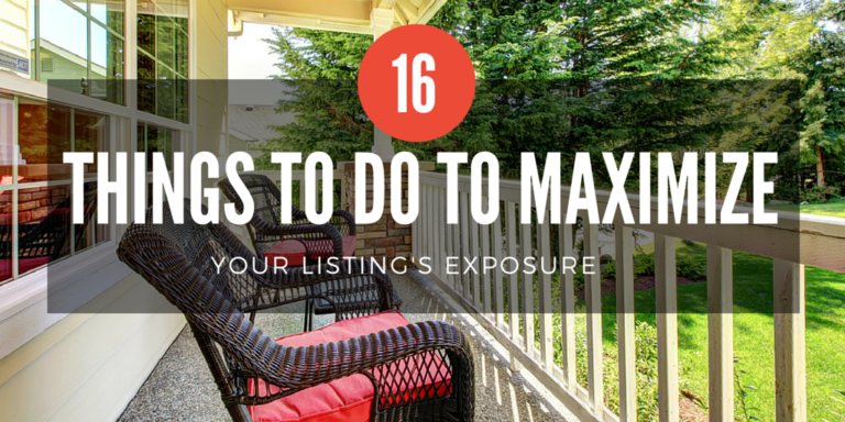 16 things you can do right now to maximize your listing's exposure