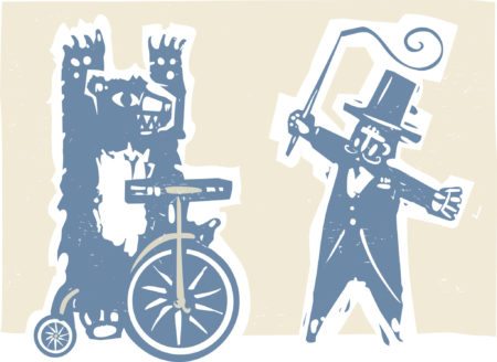 Today's economy is a three-ring circus, and then some