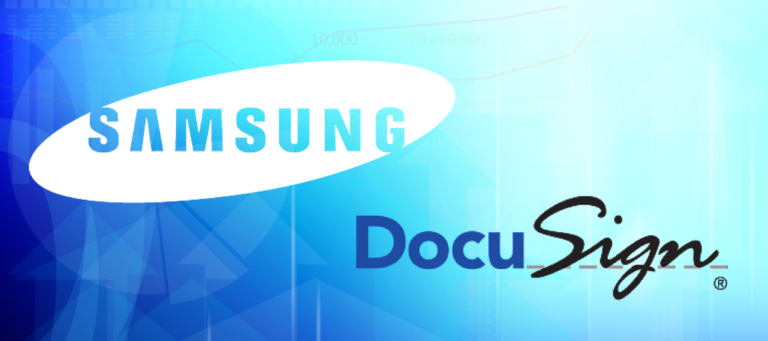 Samsung Ventures backs DocuSign