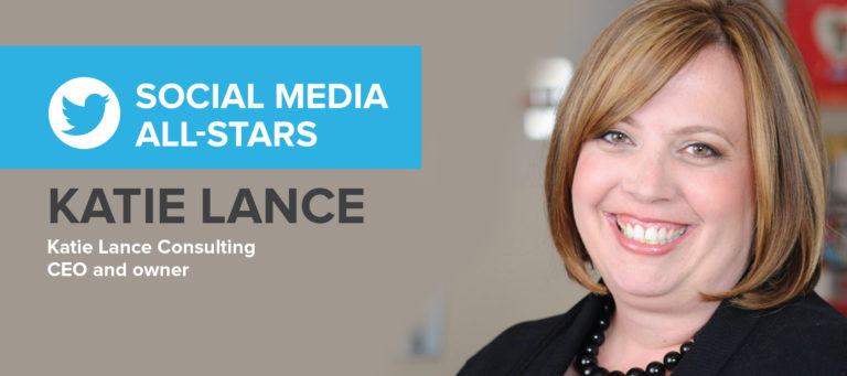 Katie Lance: 'Social media is like being at a dinner party'