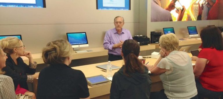 At 72, agent proves age no barrier to technology